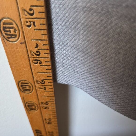 LIKE NEW LAFAYETTE 148 NEW YORK GATES LIGHT GREY WOOL PANTS WOMENS SIZE 10 - Picture 16 of 16